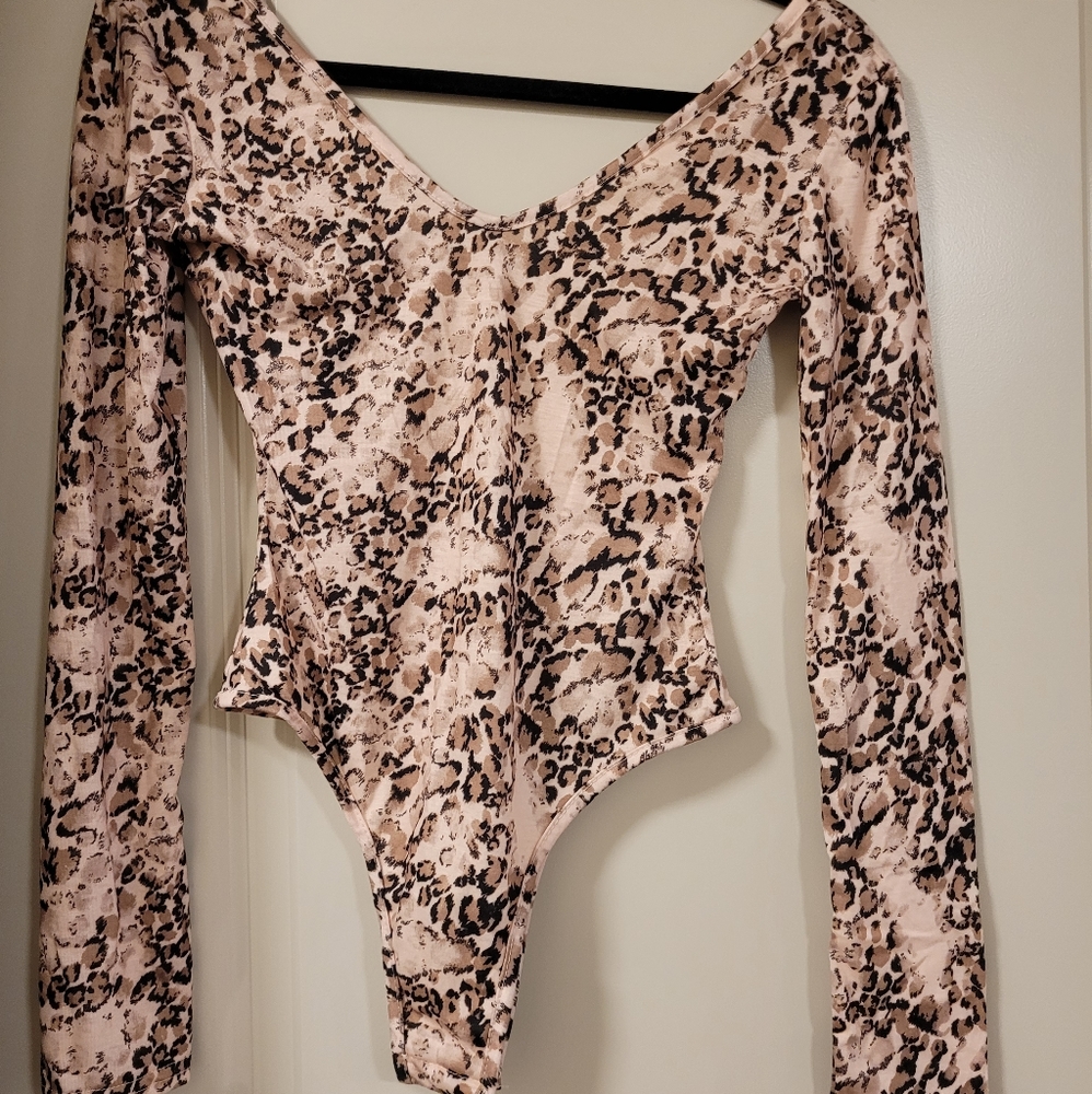 Animal Print Bodysuit